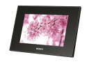 ソニー SONY デジタルフォトフレーム S-Frame A72 7.0型 内蔵メモリー128MB ブラック DPF-A72/B