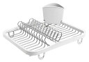 umbra 水切りかご SINKIN DISH RACK(シンキン ディッシュラック) ホワイト/ニッケル