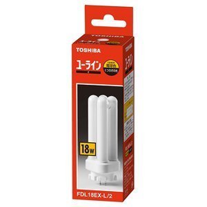 TOSHIBA　ユーライン　 FDL18EX-L-T 蛍光灯 18W 5個セット 楽天市場】toshiba ユーライン fdl18exの通販