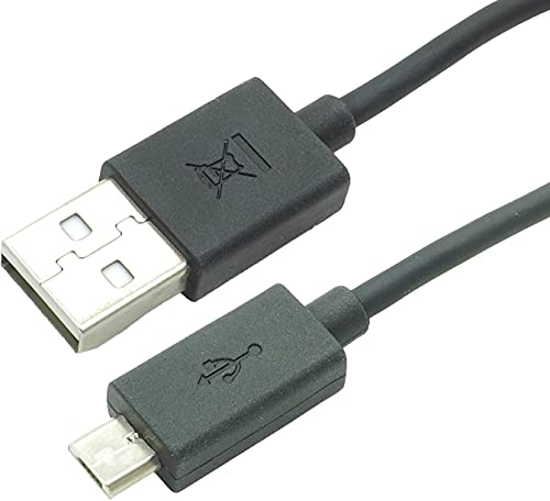 オーディオファン microB USBケーブル 充電ケーブル データ転送対応 ブラック 1m USB micro type B