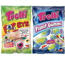 トローリ 地球グミ&目玉グミ 【プラネットグミ75g、ポップアイ75g】2個セット