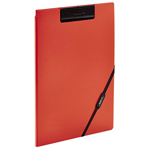 リヒトラブ バインダー クリップファイル 多機能 A4 オレンジ F7560-4