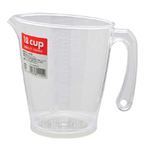 イノマタ化学 計量カップ 1リットルカップ 1110 12.5×17.2×14.6cm