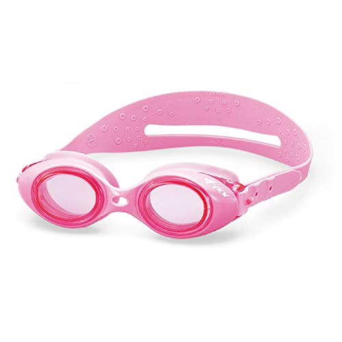 [ビュー] スイミング ゴーグル 日本製 子ども用 3歳〜5歳 くもり防止 UVカット ネーム欄有 ブラック V4..