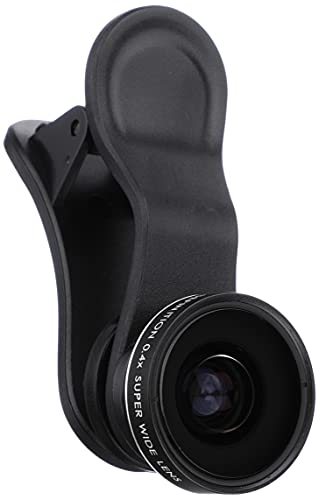 Kenko スマートフォン用交換レンズ REALPRO CLIP LENS スーパーワイド 0.4x クリップ式 165°超広角レンズ KRP-