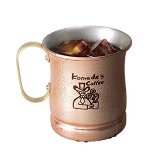 【品】コメダ珈琲 金のアイスコーヒー 銅 ジョッキ (1個)