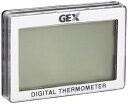 GEX AQUA HEATER コードレスデジタル水温計 ワイド 見やすい大画面ディスプレイ 貼るだけ簡単 測定範囲15~35℃ 観賞魚用水温計
