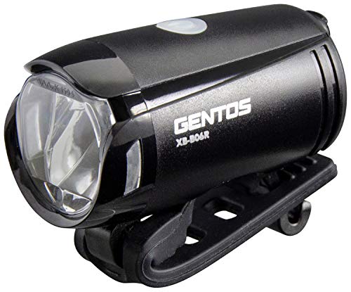 GENTOS ジェントス バイクライト USB充電式 【明るさ最大210ルーメン/実用点灯2.5~10時間/防滴】 XB-B06R ANSI規