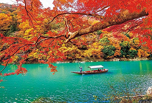 日本製 ビバリー 1000ピース ジグソーパズル 嵐山 保津峡の紅葉（49×72）51-286