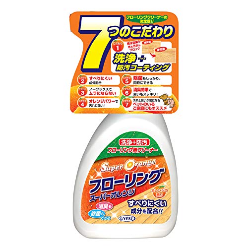 スーパーオレンジ フローリング 床用 消臭 除菌 すべりにくい 本体 400mL