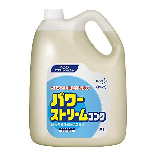 楽天NRFオンラインショップ業務用 食器・野菜用洗剤（無香料）パワーストリームコンク 5L（花王プロフェッショナルシリーズ）