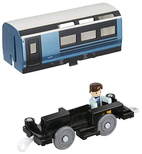 ・ ワンサイズ ・・PatternName:単品・(c) TOMY JR東日本商品化許諾済・単3形乾電池1本使用(電池は別売です。) 誤飲防止のため、電池ケース蓋に｢ネジ止め式｣を採用しています。商品紹介 2020年春3月走行開始 東京駅/新宿駅と伊豆急下田駅を結ぶ新しい観光特急「サフィール踊り子」が早くもプラレールに登場です。 JR東日本のE261系「サフィール踊り子」がモデル プラキッズ1体付 中間車・後尾車はプラキッズ乗車可能 のせかえシャーシ対応 3両編成でそれぞれ連結・切り離し可能 1スピード・スイッチOFFで手転がし遊び可能 列車カード付 セット内容サフィール踊り子 3両編成(1) プラキッズ(1) プラ列車カード(1) 部品注文書(1) 安全警告 該当なし
