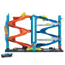 マテル(MATTEL)ホットウィール(Hot Wheels) トランスフォーム レースタワーミニカー1台付 プレイセット 3才~ HKX43