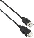 GR USBP[u  USB2.0 (USB A IX to USB A X) RoHSwߏ 1.5m ubN USB-ECO
