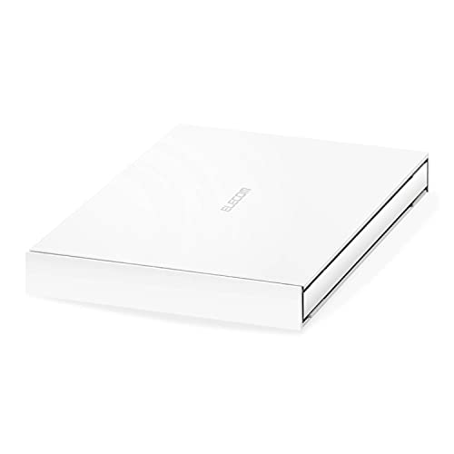 エレコム ポータブルSSD 1TB USB3.2Gen1 PS5/PS4(メーカー動作確認済) データ復旧サービスLite付 ホワイト ESD-