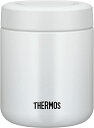 サーモス 真空断熱スープジャー 300ml ホワイトグレー スタンダードモデル 保温保冷 お手入れ簡単 口当たりがやさしい丸口設計 JBR-30