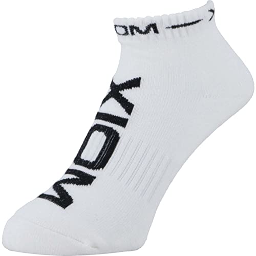 エクシオン(XIOM) 卓球 靴下 カラーアンクルソックス ホワイト(003) M SOC00003