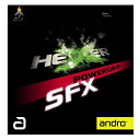 andro(アンドロ) 卓球 ラバー HEXER POWERGRIP SFX (ヘキサー パワーグリップ エスエフエックス) 裏ソフト テンショ