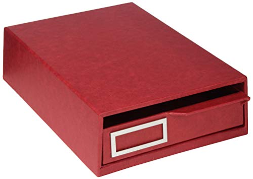 ナカバヤシ ライフスタイルツール レターケース A5 ワインレッド 91232