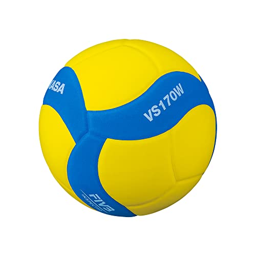 ミカサ(MIKASA) スマイルバレー 5号 FIVB公認 イエロー/ブルー VS170W-Y-BL 推奨内圧0.10~0.15(kgf/?)