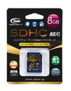 Team SDHC SDカード CLASS10 8GB 20Mb/s TG008G0SD28K