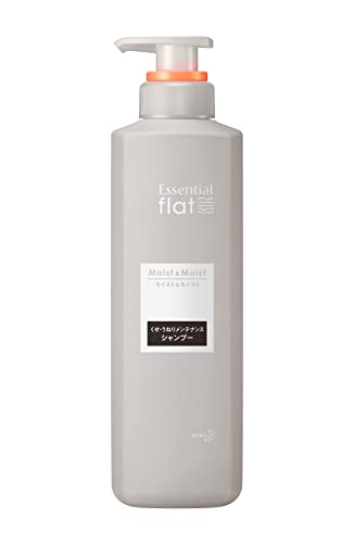 flat(フラット) エッセンシャル フラット モイスト&モイスト シャンプー くせ毛 うねり髪 毛先 まとまる ストレートヘア ゴワつき除去成のサムネイル