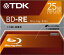 TDK ベアタイプ データ用ブルーレイディスク 繰り返し記録用 BD-RE 25GB [BDD-RE25S]
