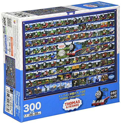 エポック社 300ピース ジグソーパズル きかんしゃトーマス トーマスと仲間たち100 (26×38cm) 26-283s のり付き ヘラ付き