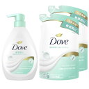 Dove(ダヴ) ボディソープ センシティブマイルド (ボディウォッシュ) 本体+詰め替え用 470g+330g×2個