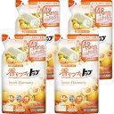 香りつづくトップ Sweet Harmony 液体洗剤 つめかえ用 500g×4個
