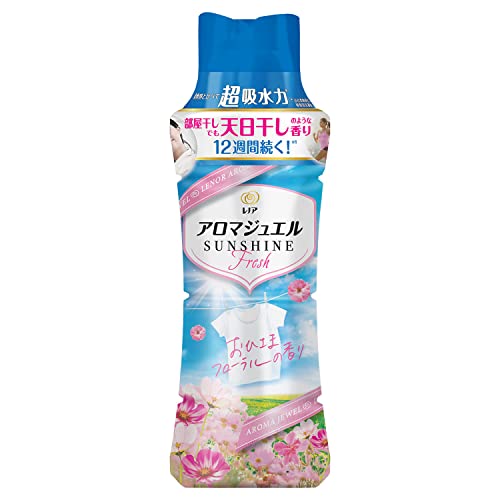 レノア アロマジュエル 香り付け専用ビーズ おひさまフローラル 本体 470ml