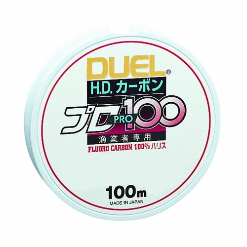 DUEL(デュエル) フロロライン 1.75号 HDカーボンプロ100S 1.75号 クリアー H1115