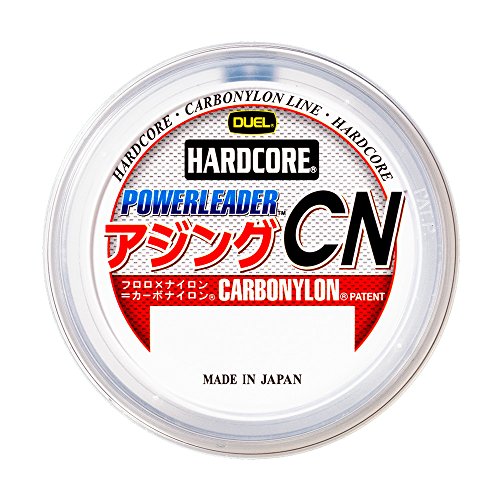 DUEL(デュエル) カーボナイロンライン 4Lbs. ハードコア パワーリーダー アジング カーボナイロンライン 20m 4Lbs. ナチュラ
