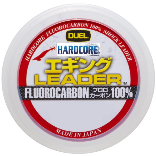 DUEL(デュエル) HARDCORE(ハードコア) フロロライン 1.5号 HARDCORE エギング LEADER 30m 1.5号 ナチュ