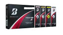 BRIDGESTONE(ブリヂストン)ゴルフボール TOUR B X 2024年モデル 12球入 マルチカラーパック(ホワイト×3球、パールホワ