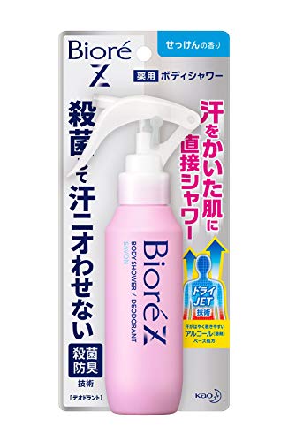 ビオレ Z 薬用 ボディシャワー せっけんの香り 100ml [医薬部外品] 〈 汗をかいた肌に直接シャワー ・ 殺菌して汗ニオわせない 〉 1