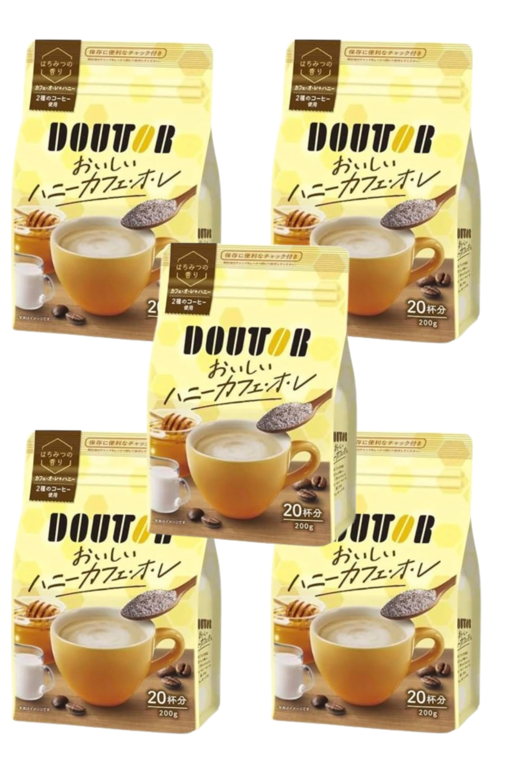 ドトールコーヒー ハニーカフェオレ 200g×3袋のサムネイル