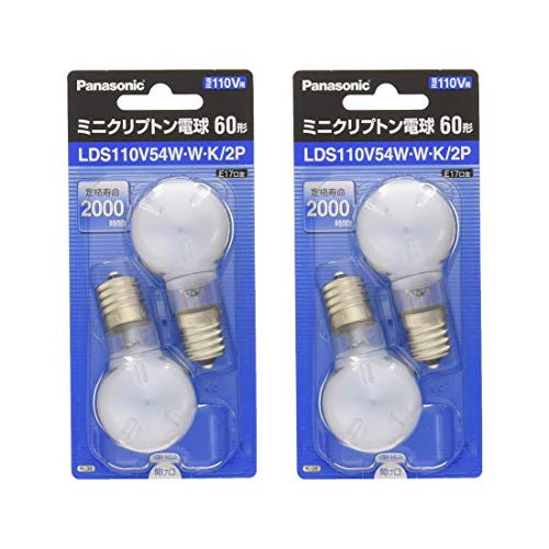 ѥʥ˥å Ǯŵߥ˥ץȥŵ E17 110V 60W(54W) 35mm ۥ磻 2 LDS110V54WWK...