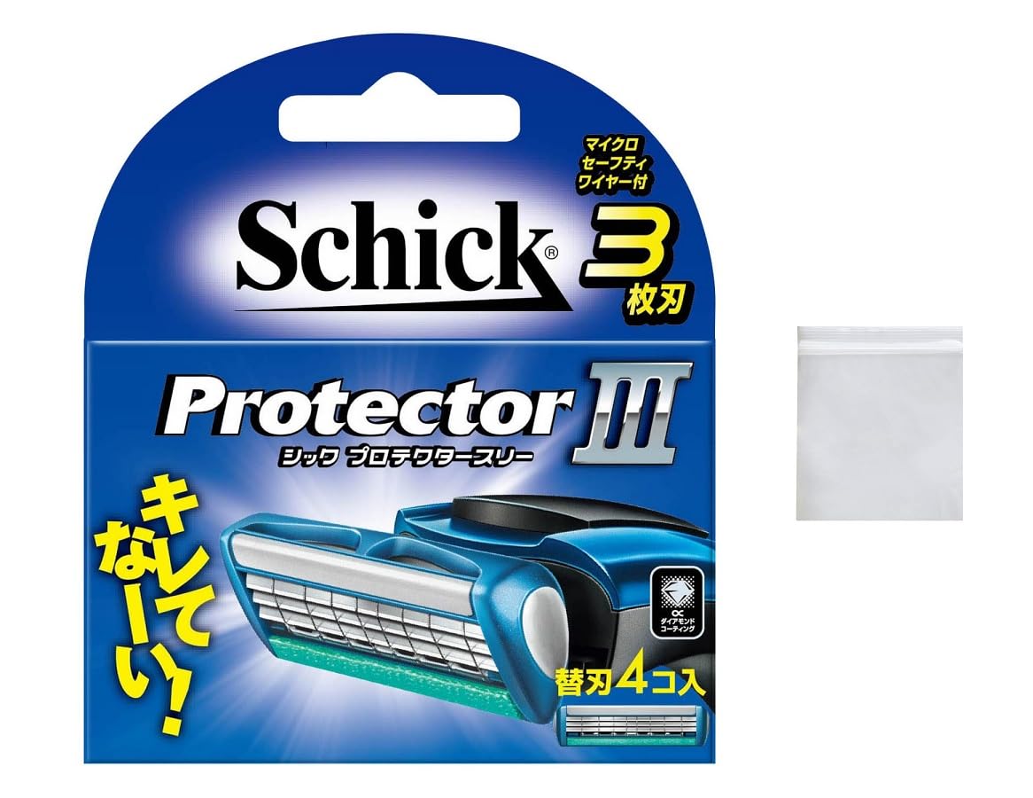 シック Schick プロテクタースリー 3枚刃 替刃 (4コ入)
