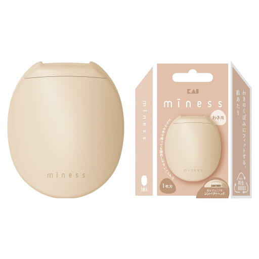 貝印 miness マイネス カミソリ わき用 女性 ムダ毛 コンパクト 持ち運び GA0133 貝印 miness マイネス カミソリ わき用 女性 ムダ毛 コンパクト 持ち運び GA0133