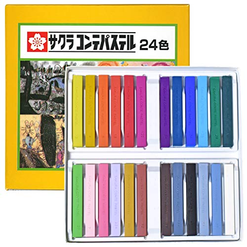 サクラクレパス パステル コンテパステル 24色 CT24のサムネイル