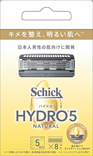 シック Schick ハイドロ5ナチュラル 替刃(8コ入) シック Schick ハイドロ5ナチュラル 替刃(8コ入)