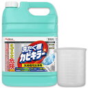 カビキラー 洗濯槽クリーナー 業務用 液体 5kg (計量カップ付き) 塩素系 洗濯槽カビキラー 大容量 カビ取り 除菌 ドラム式対応 つけおき