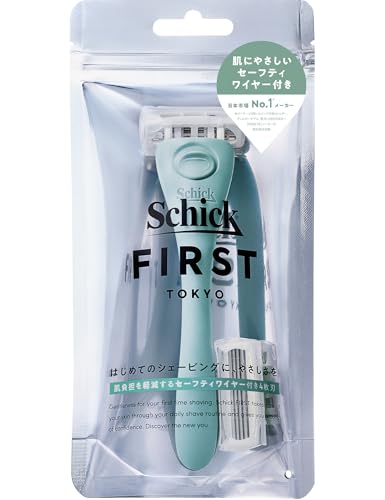 Schick(シック) シックファースト シェービング ホルダー(刃付き+替刃1コ) ミントグリーン 髭剃り カミソリ Schick(シック) シックファースト シェービング ホルダー(刃付き+替刃1コ) ミントグリーン 髭剃り カミソリ