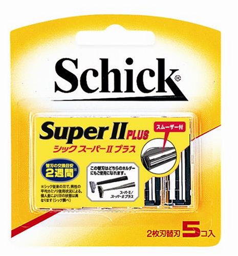 シック Schick スーパーIIプラス替刃(5コ入)