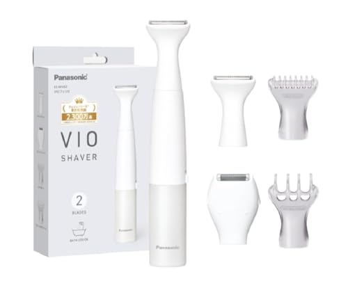 Rakuten - パナソニック 除毛器 フェリエ VIO専用シェーバー IPX7防水 ドライ剃り 乾電池式 グレー調 ES-WV62-H