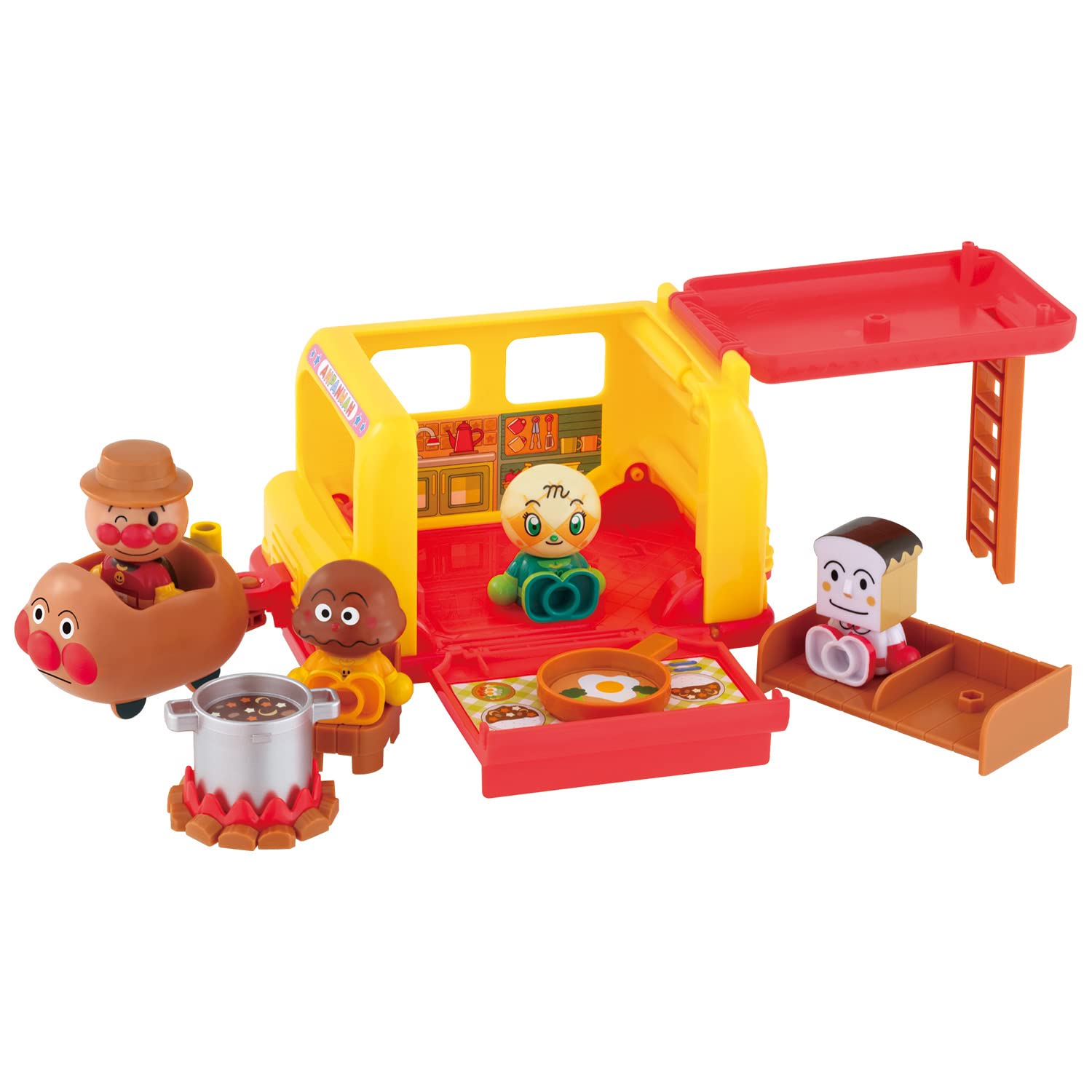 アンパンマンはじめてハウスドールセット わくわくキャンピングカー(対象年齢:2歳以上)