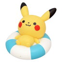 トイローヤル モンポケ ピカチュウのみずでっぽう うきわ ( ピカチュウ / バスグッズ ) お風呂 おもちゃ ポケモン ( 水鉄砲 / 水遊び