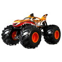 ホットウィール(Hot Wheels) モンスタートラック ビッグサイズ タイガー・シャークミニカー 1:24 3才~ GWL14