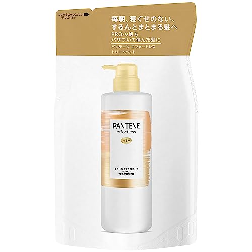 Rakuten - パンテーンエフォートレス トリートメント 詰め替え 350g コンプリートナイトリペア-